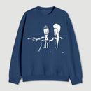 Beavis And Butthead Pulp Fiction Nerd Sweatshirt