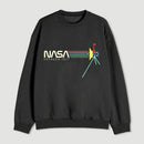 Retro Nasa Voyager Spacecraft Sweatshirt