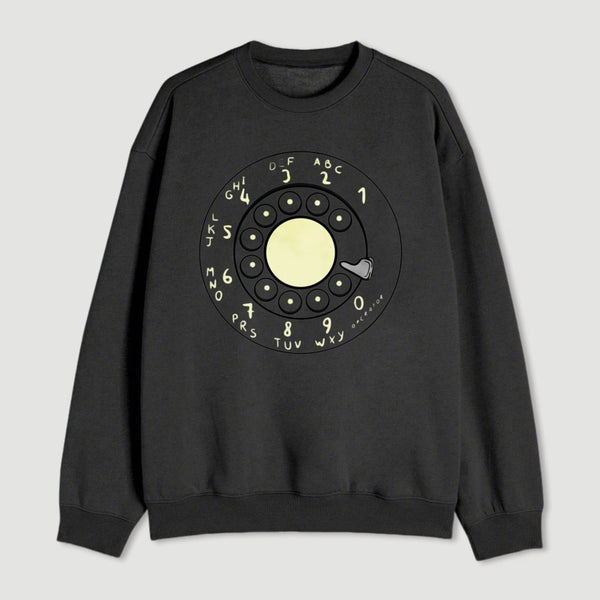 Rotary Dial Vintage Nerd Sweatshirt