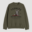 Toonces Driving School Est 1989 Sweatshirt