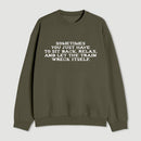 Let The Train Wreck Itself Sweatshirt