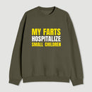 My Farts Hospitalize Smal Children Sweatshirt