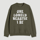 One Lonely Beastie I Be Geek Sweatshirt