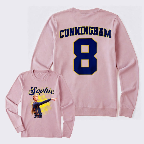 Sophie Cunningham Basketball Fan Gift Vintage Graphic Long Sleeve T-Shirt