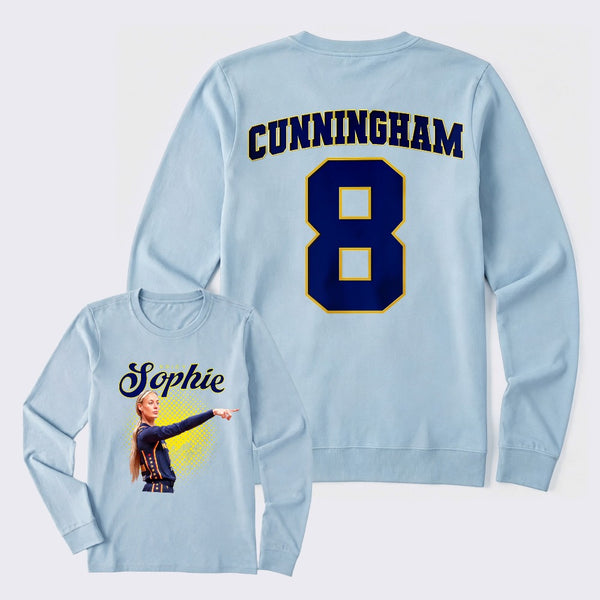 Sophie Cunningham Basketball Fan Gift Vintage Graphic Long Sleeve T-Shirt