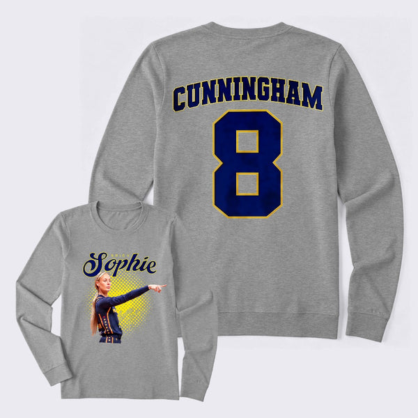 Sophie Cunningham Basketball Fan Gift Vintage Graphic Long Sleeve T-Shirt