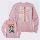 NewYork 2 Side Basketball Fans Long Sleeve T-Shirt