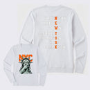 NewYork 2 Side Basketball Fans Long Sleeve T-Shirt
