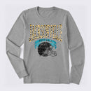 Vintage Football Hometown Team Print Long Sleeve T-Shirt