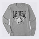 Vintage Football Hometown Team Print Long Sleeve T-Shirt