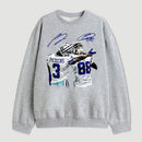 Vintage Close-Up Football Athlete Signature Graphic Sweatshirt