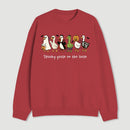 Spooky Goose on the Loose Funny Halloween Sweatshirt
