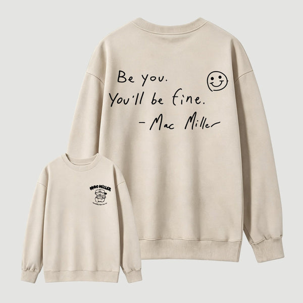 Mac Miller Quote Vintage Hip Hop Rap Sweatshirt