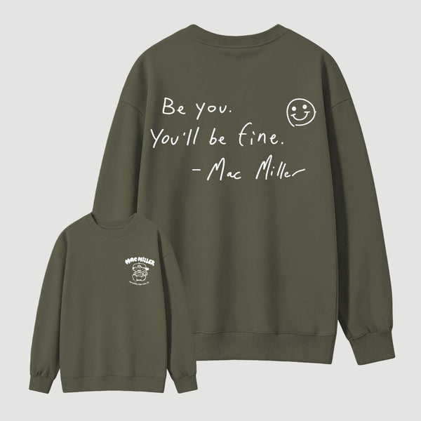 Mac Miller Quote Vintage Hip Hop Rap Sweatshirt