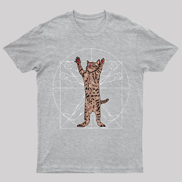 Vitruvian Cat T-Shirt