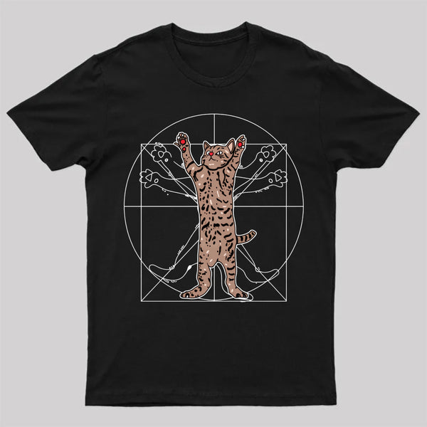 Vitruvian Cat T-Shirt