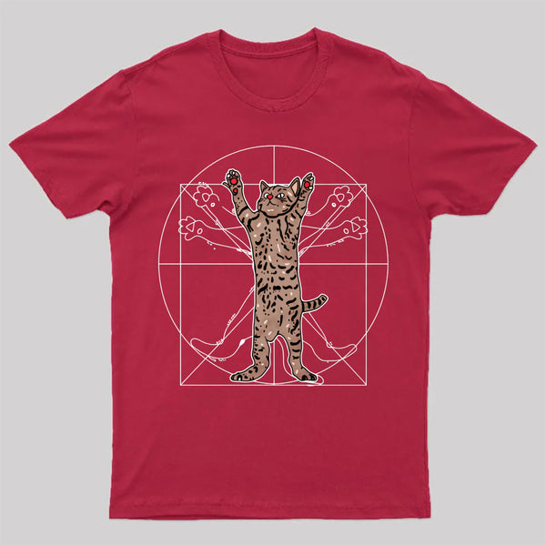 Vitruvian Cat T-Shirt