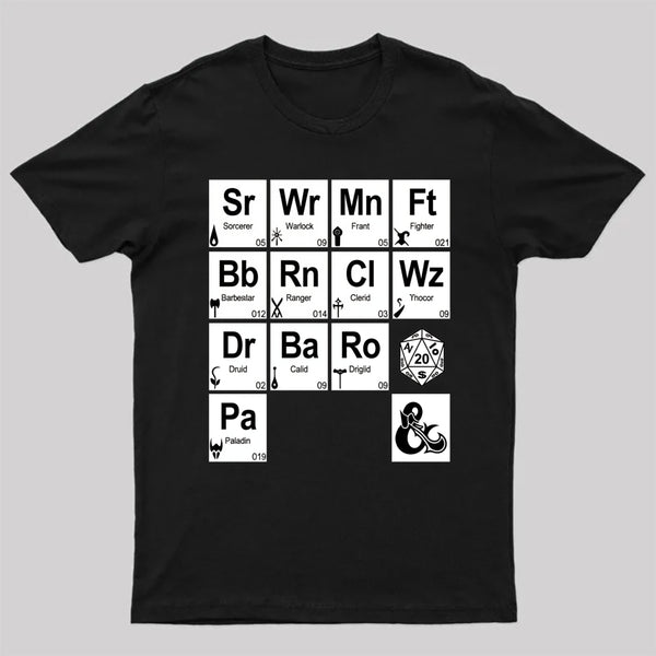 All Elements Dungeons & Dragons T-Shirt