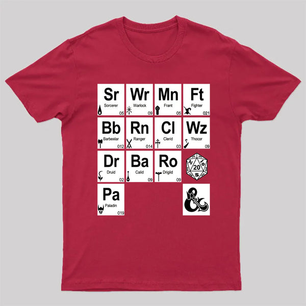 All Elements Dungeons & Dragons T-Shirt
