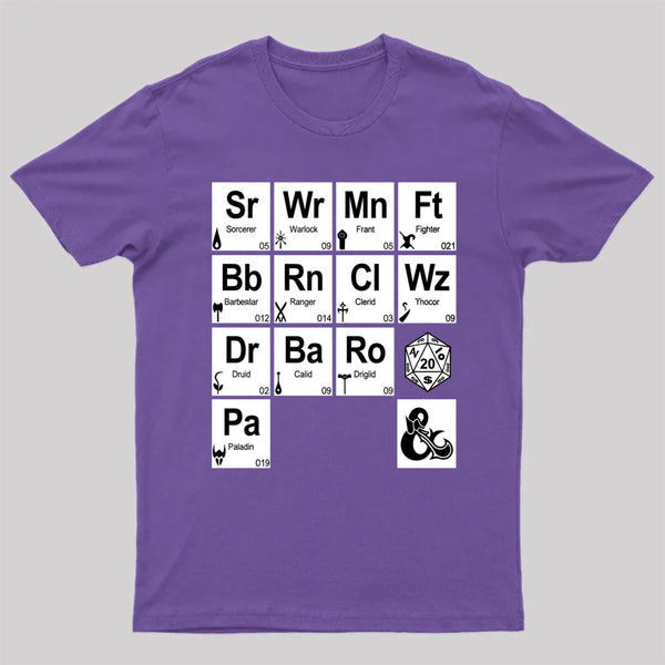 All Elements Dungeons & Dragons T-Shirt