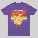 Guess What Chicken Butt Humorous Farm Animal T-Shirt