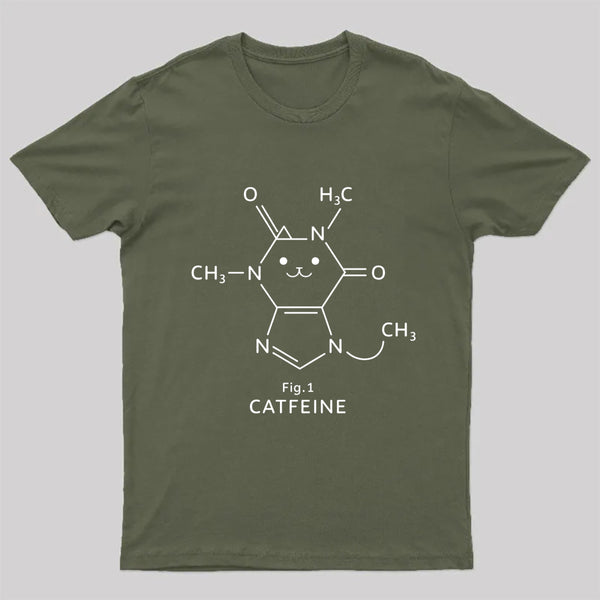 Catfeine Molecule T-Shirt