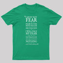 Litany Against Fear T-Shirt