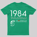 1984 Not An Instruction Manual Orwellian T-Shirt