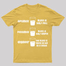 Optimist Pessimist Engineer T-Shirt
