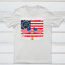 United States Of America 250 Years 1776 2026 Independence Day American Flag T-Shirt