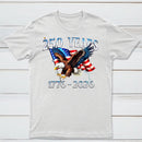 American Eagle And Flag 250 Years 1776 2026 Unisex Classic T-Shirt