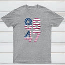8647 Resist 86 47 4Th Of July Usa Us American Flag T-Shirt