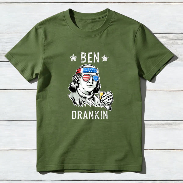 4Th Of July Ben Drankin Benjamin Franklin T-Shirt