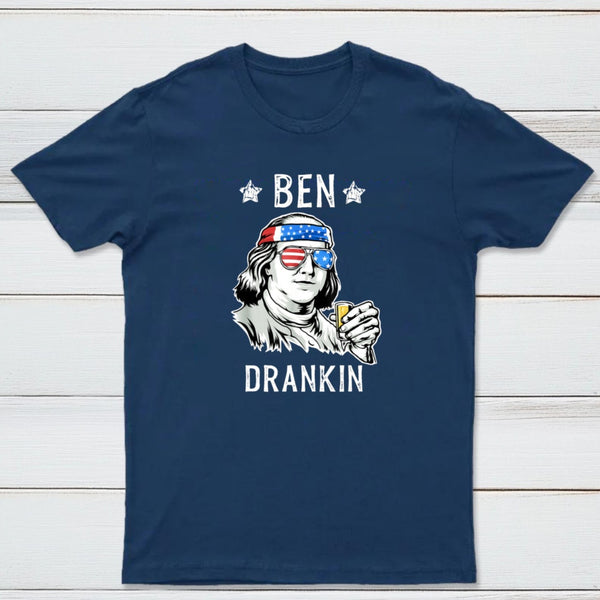 4Th Of July Ben Drankin Benjamin Franklin T-Shirt