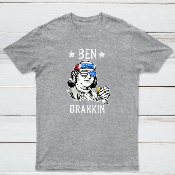 4Th Of July Ben Drankin Benjamin Franklin T-Shirt