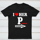 I Love Her Funny Couples Matching T-Shirt