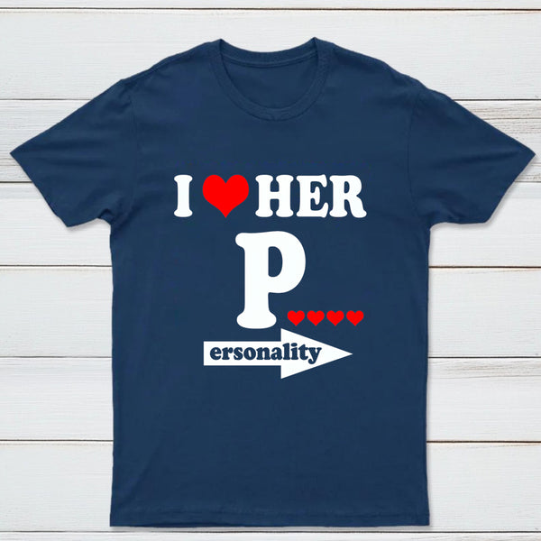 I Love Her Funny Couples Matching T-Shirt