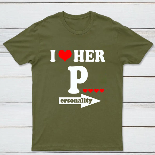 I Love Her Funny Couples Matching T-Shirt