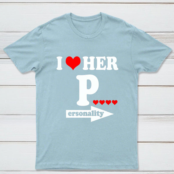 I Love Her Funny Couples Matching T-Shirt