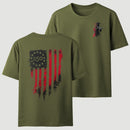 250th Anniversary Distressed American Flag T-Shirt