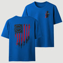 250th Anniversary Distressed American Flag T-Shirt