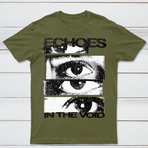 Men's Echoes Cropped T-Shirt