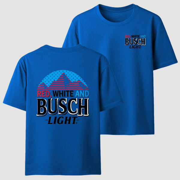 Red White and Busch 4th of July T-Shirt