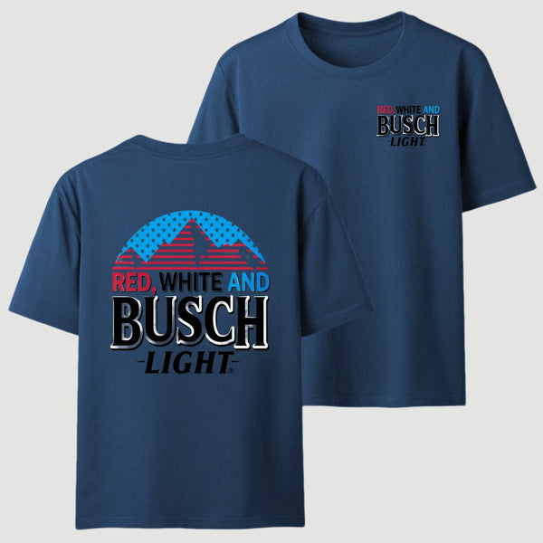 Red White and Busch 4th of July T-Shirt