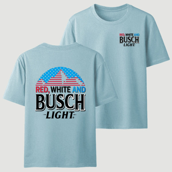 Red White and Busch 4th of July T-Shirt