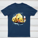 Dope Bluegill Shirt Fish Middle Finger Funny Fishing T-shirt