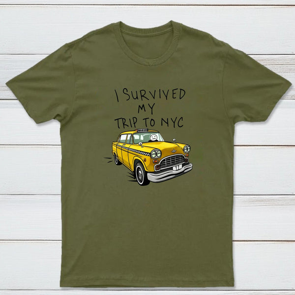 I Survived My Trip to New York Holiday Design T-Shirt