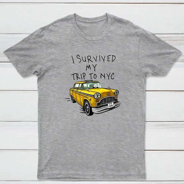 I Survived My Trip to New York Holiday Design T-Shirt