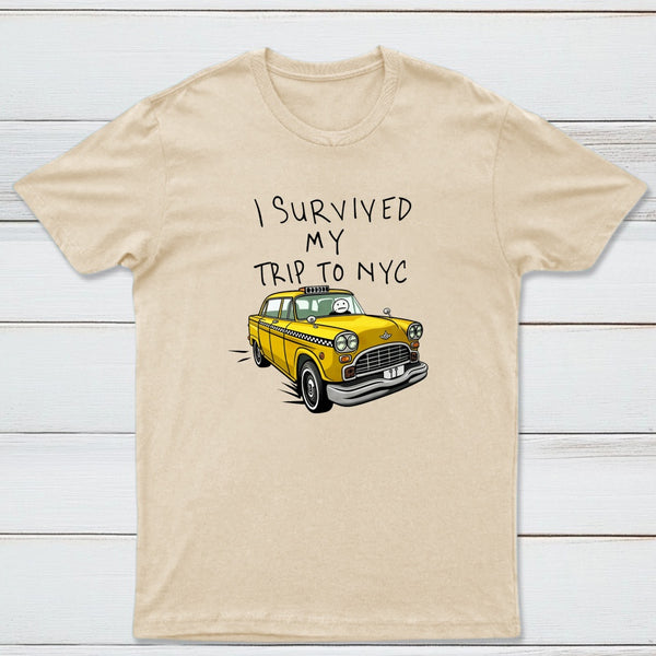 I Survived My Trip to New York Holiday Design T-Shirt