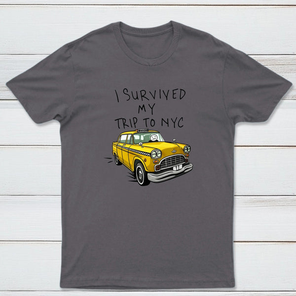 I Survived My Trip to New York Holiday Design T-Shirt